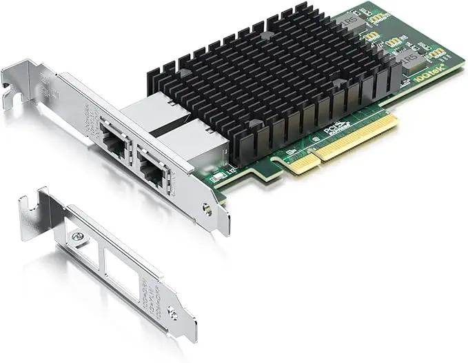 10Gtek Dual RJ45 Port Network Card