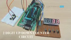 2 Digit Up Down Counter Circuit Featured Image