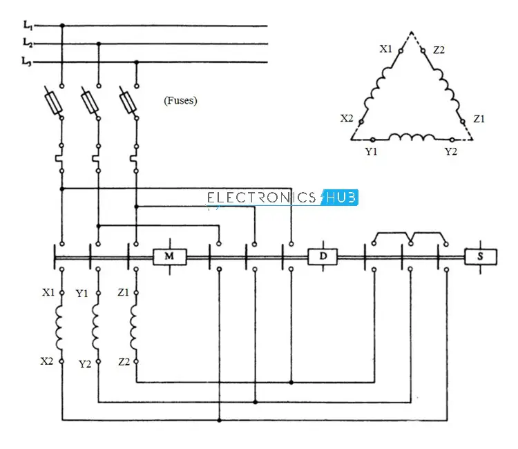 Semi – Automatic Star Delta Starter