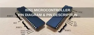 8051 Microcontroller Pin Diagram and Pin Description Featured Image