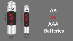 AA Vs AAA Batteries