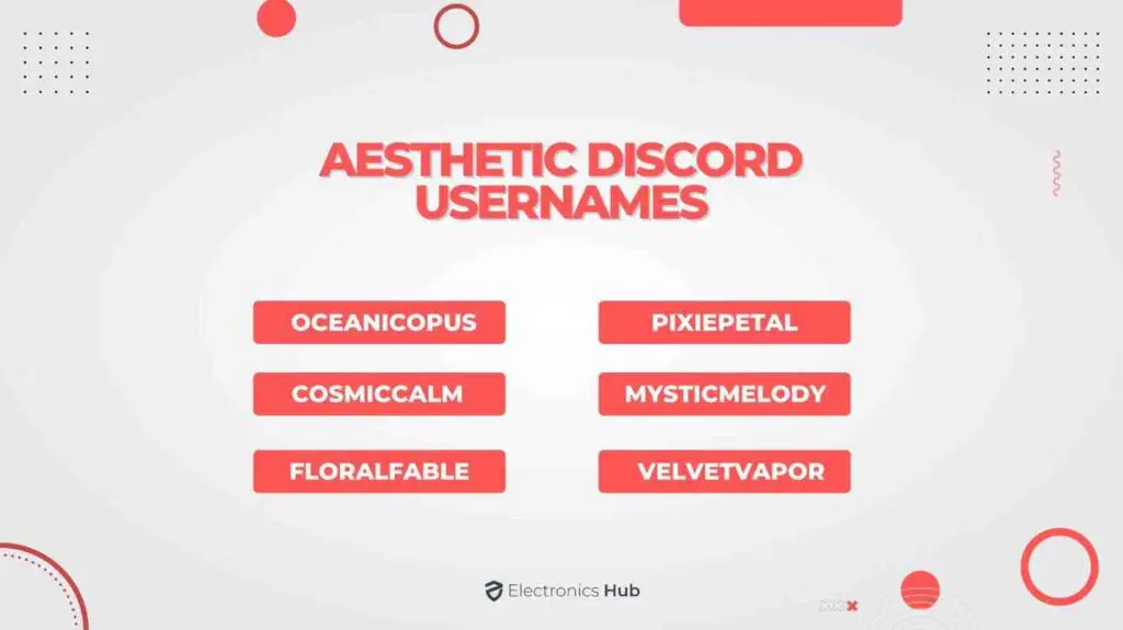 AestheticDiscordUsernames