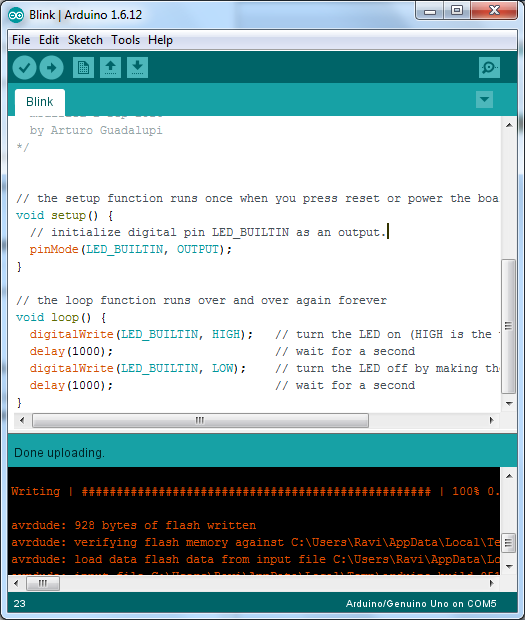 Arduino Program