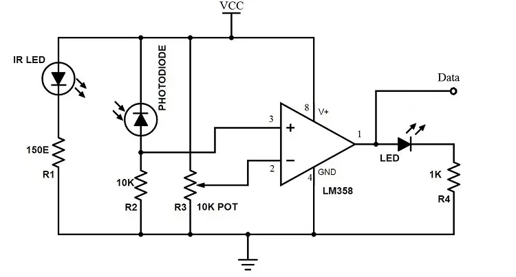 Automatic Railway Gate Control IR Sensor