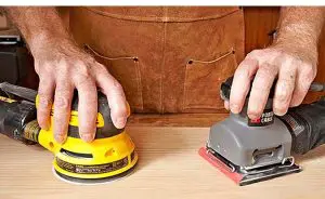 belt sander vs orbital sander