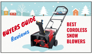 best cordless snow blowers