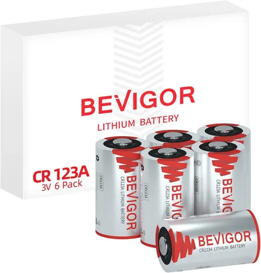 Bevigor CR123A Batteries