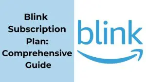 Blink Subscription Plan Comprehensive Guide