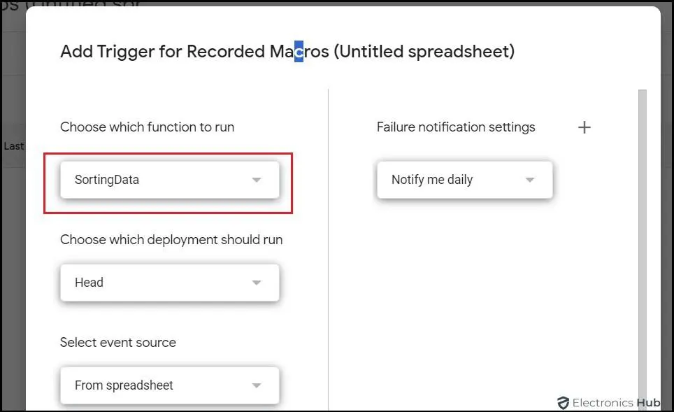 Choose which function to run-Autosort Googlesheet