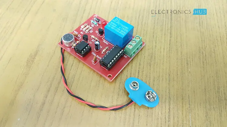 Clap Switch Circuit for Devices using 555 and 4017 Image