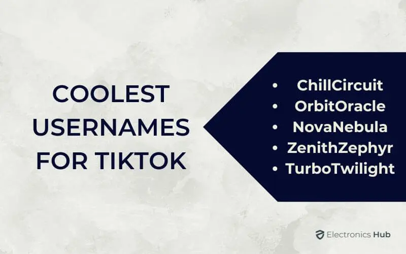 Coolest Usernames For TikTok