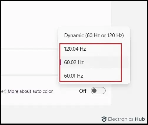 how to check hz of monitor