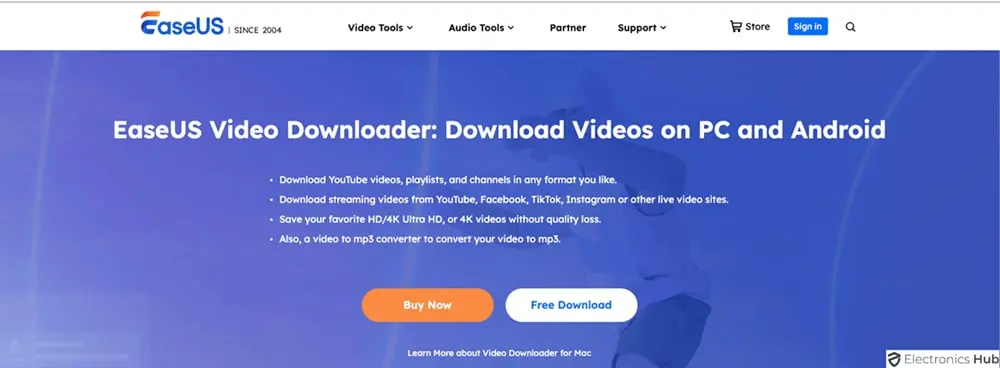 EaseUS Video Downloader