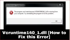 HOW TO FIX ERROR