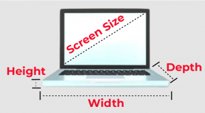 How to Measure Laptop Size