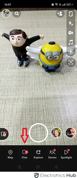 Indicating Chat Icon on Snapchat -Opened Mean on Snapchat