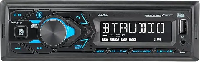 JENSEN MPR210 Single DIN Car Stereo