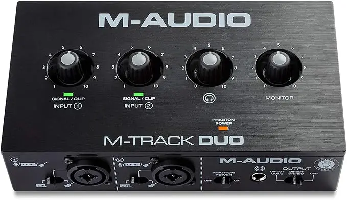 M-Audio Duo – USB Audio Interface