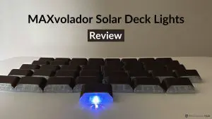 MAXvolador Solar Deck Lights Review