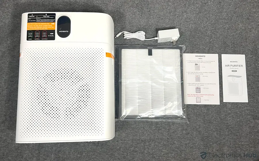 MORENTO Air Purifier Unboxing