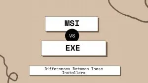 MSI vs. EXE