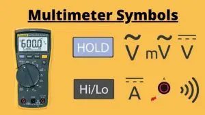 Multimeter symbols