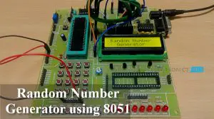 Random Number Generator using 8051 Featured Image