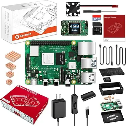 RasTech Raspberry Pi 4 Starter Kit