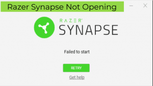 Razer Synapse Not Opening