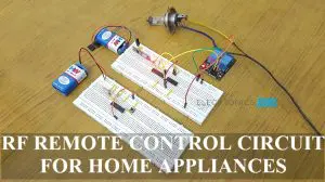 RF Remote Control Circuit for Home Appliances Featured Image