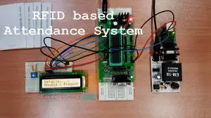 RFID based Attendance System Featured Image