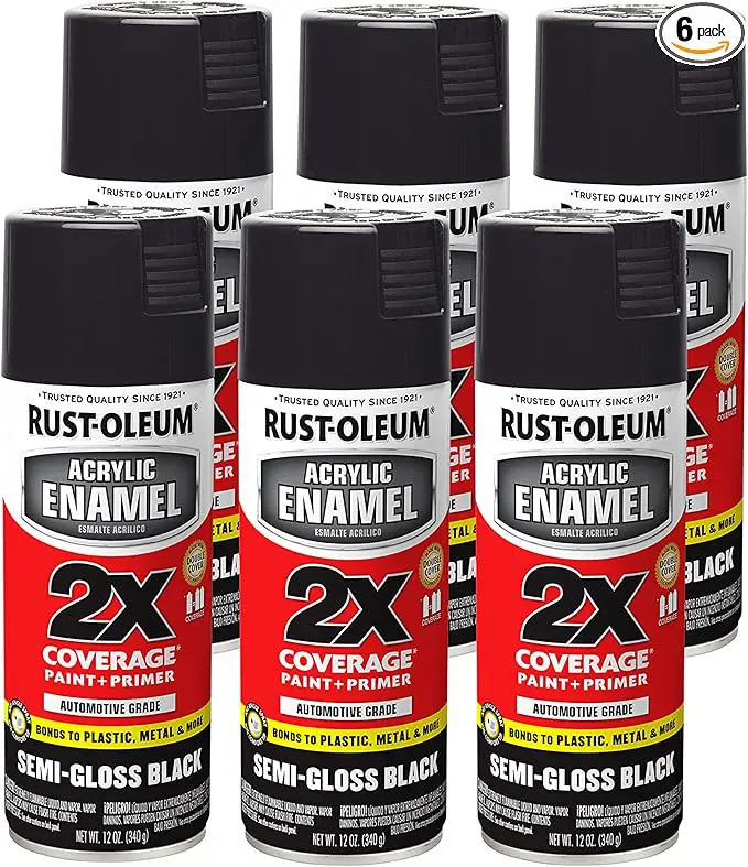 Rust-Oleum 271915-6PK Acrylic Enamel Paint