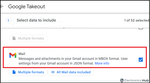 select Mail - email backup gmail