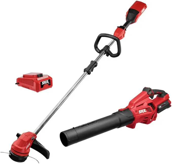 SKIL CB7478C-11 String Trimmer And Leaf Blower Combo