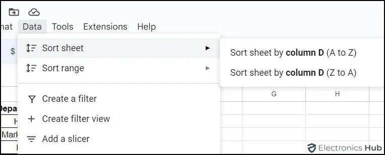 sorting googlesheets by date