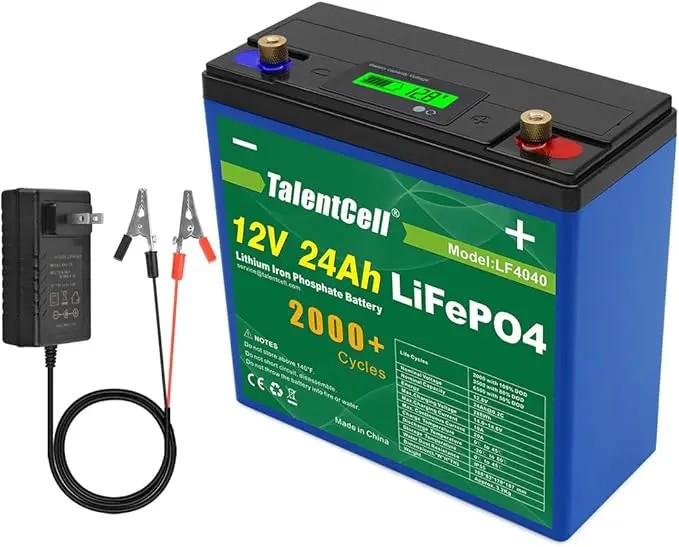 TalentCell LiFePO4 Battery