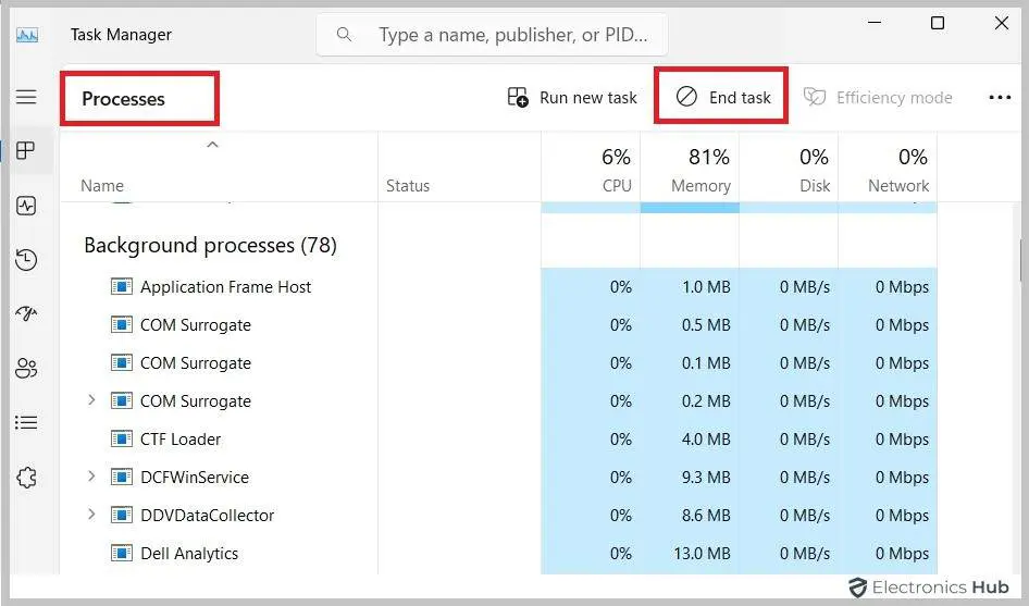 task manager-discord keeps disconnecting