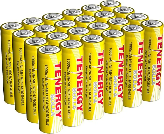 Tenergy Solla Rechargeable NiMH AA Battery