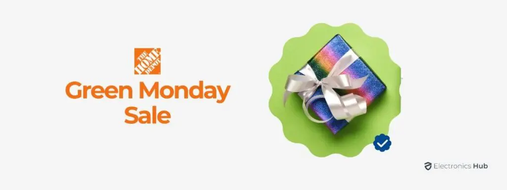 Home Depot Green Monday Sale