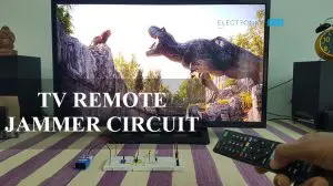 TV Remote Jammer Circuit Featured Image