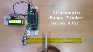 Ultrasonic Rangefinder using 8051 Featured Image