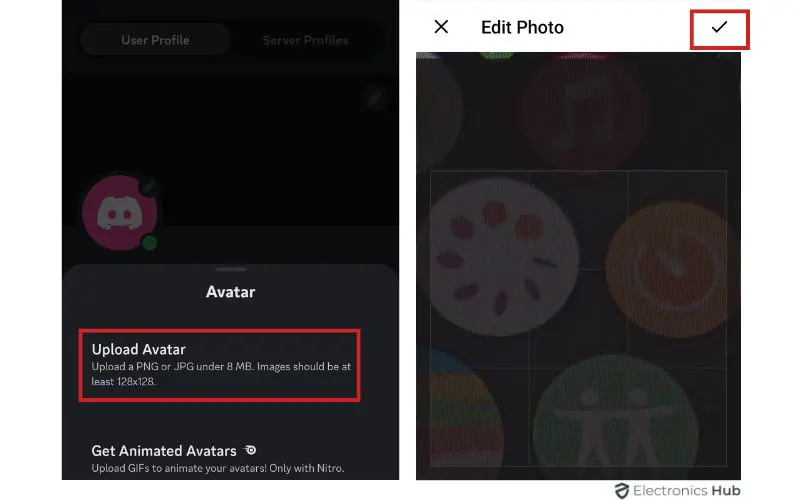 Upload Avatar - Discord Avatar Invisible