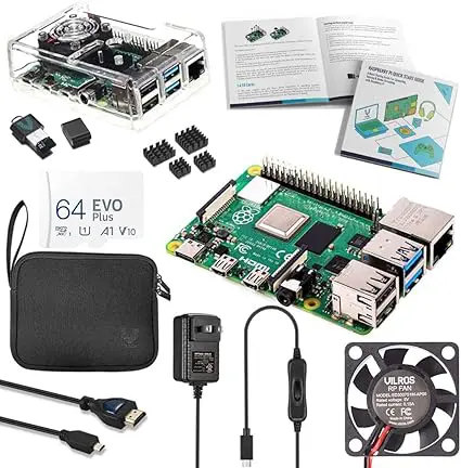 Vilros Raspberry Pi 4 Complete Kit 