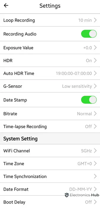 VIOFO-VS1-Dash-Cam-App-Settings