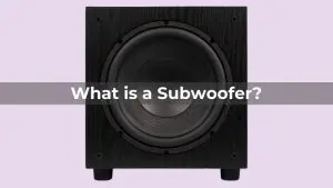 What is a Subwoofer