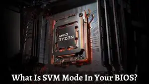 What Is SVM Mode In Your BIOS