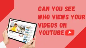 Can You See Who Views Your Videos On YouTube